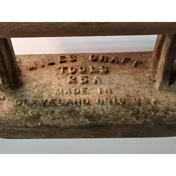 Vintage Collectible Miles Craft Tool Masonry Cement Edger Made In Cleveland Ohio - Picture 2 of 4